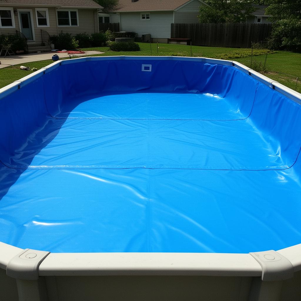 Piscina de Vinil - Excelente custo-benefício com liner personalizado. | Infinito Soluções